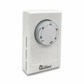 Dr Infrared Heater 120-Volt-277-Volt 3360-Watt-7756-Watt White Wall Thermostat with 4 Wires Single or Double Poles DR-001